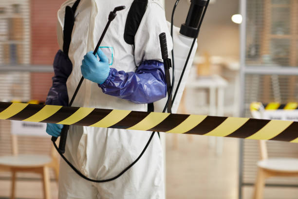 Professional Biohazard Cleanup technician working in Limon, CO